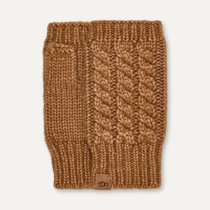 Cable Fingerless Glove Cable Fingerless Glove
