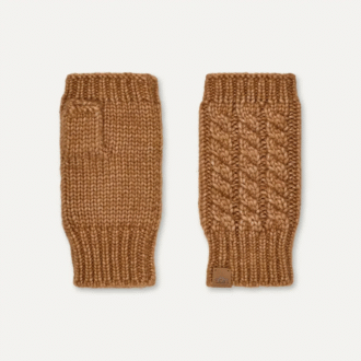 Cable Fingerless Glove