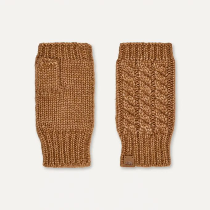 Cable Fingerless Glove Cable Fingerless Glove