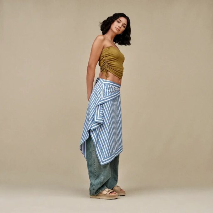 Emilia Bandeau Top Rib Emilia Bandeau Top Rib