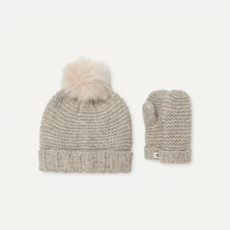 Knit Mitten & Hat Set Knit Mitten & Hat Set