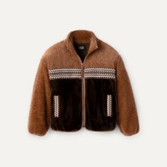 Marlene Sherpa Jacket Heritage Braid