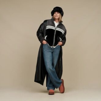 Marlene Sherpa Jacket Heritage Braid