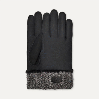 Sheepskin Knit Cuff Glove