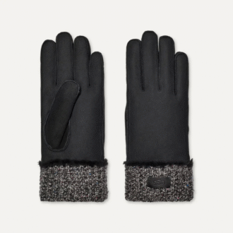 Sheepskin Knit Cuff Glove