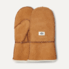 Sheepskin Mitten with Stitch Sheepskin Mitten with Stitch